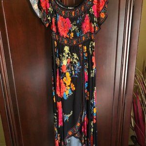 Floral Maxi Dress, size L